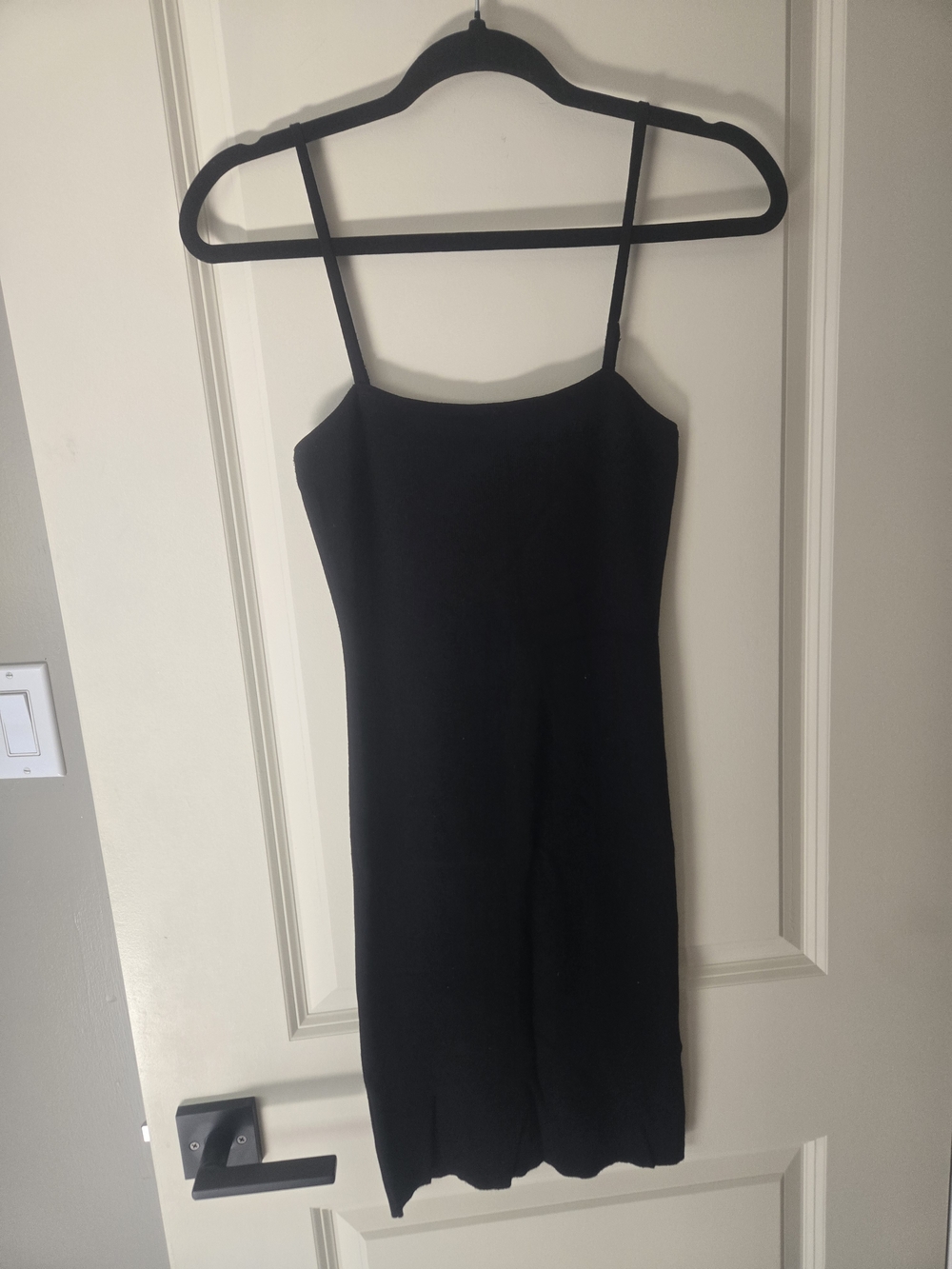 Dynamite Black Knit Bodycon Mini Dress